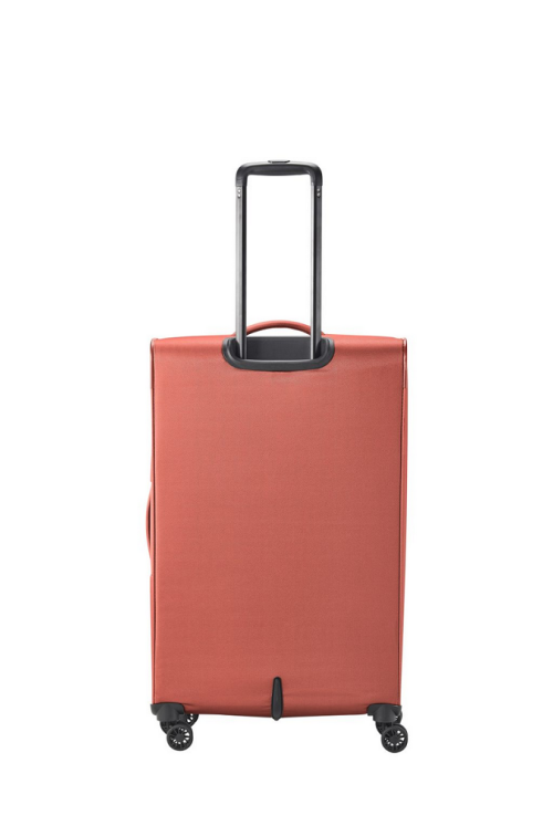 Soft luggage suitcase set Travelite Croatia 3 pieces Coral