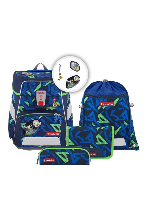 School backpack set Step by Step Space Soccer Ben