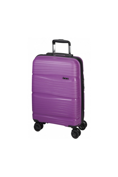 D+N hand luggage 55cm S 4 wheel 4350 Purple