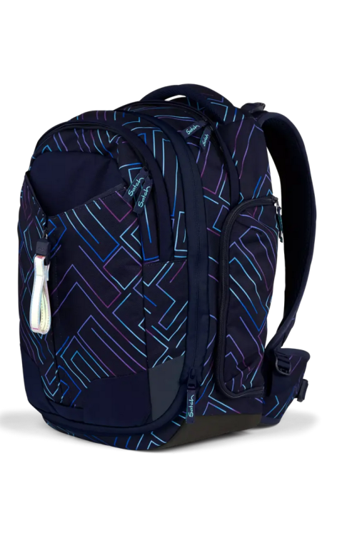 copy of Satch Match school backpack Purple Laser New