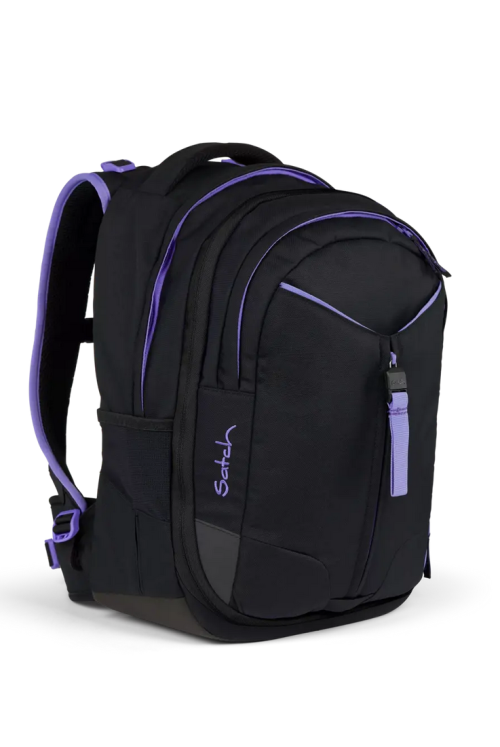 Satch Match school backpack Purple Phantom